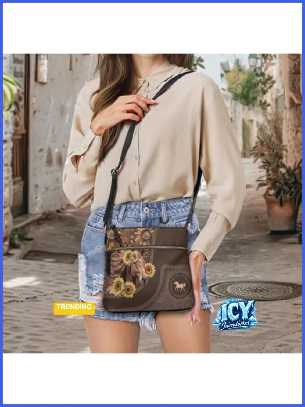Women's Leather Hobo Crossbody Bag with Multiple Pockets, Adjustable Shoulder